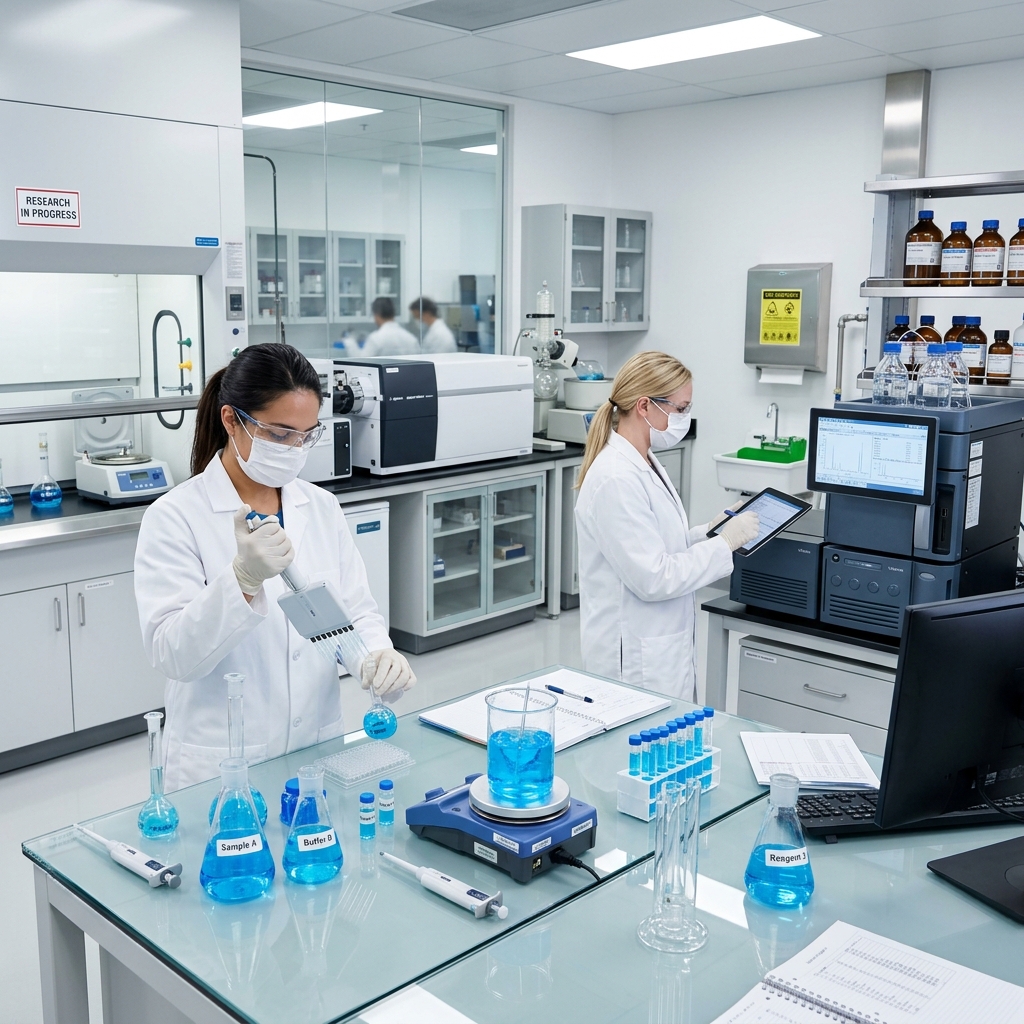 Laboratório de análises clínicas da Vitalle